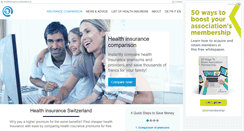 Desktop Screenshot of healthinsurance-switzerland.ch